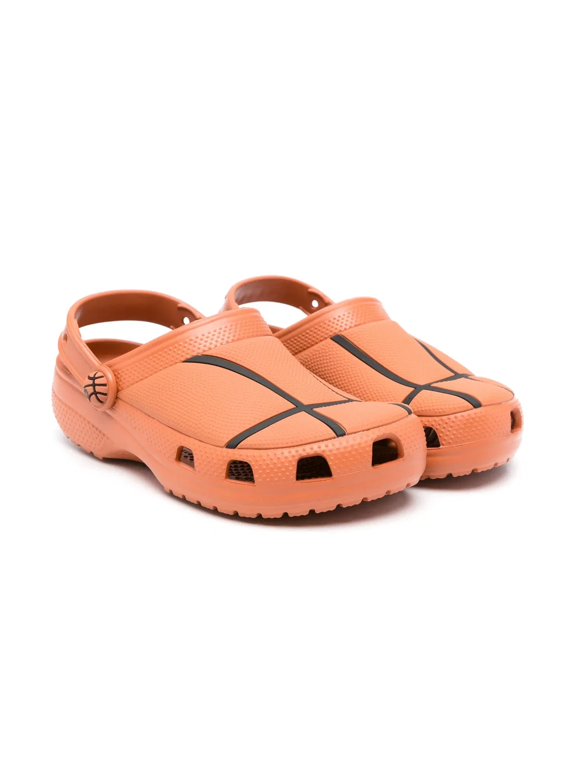 Оранжевые баскетбольные кроксы Crocs, оранжевый