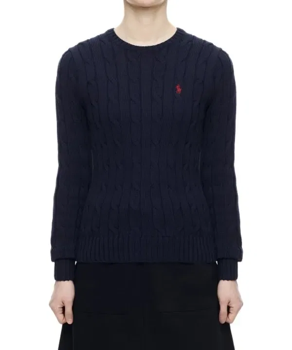 Свитер женский Slim Fit, кашемировая вязка, Polo Ralph Lauren, Navy