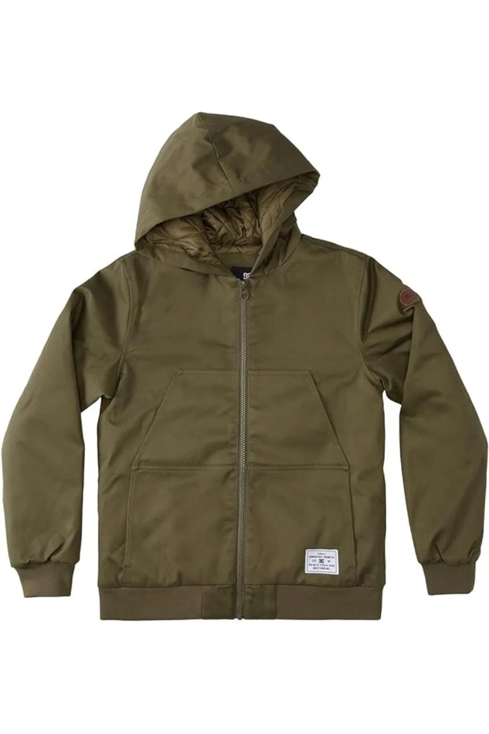 Детская зимняя куртка с капюшоном Dc Shoes, Khaki