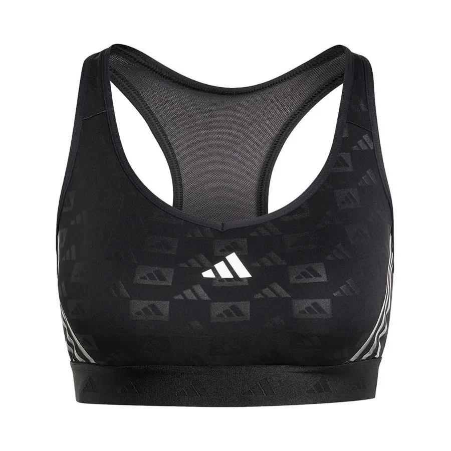 Спортивный бюстгальтер Pwr Ms Hyglm Q4 adidas, Черный — фото 2