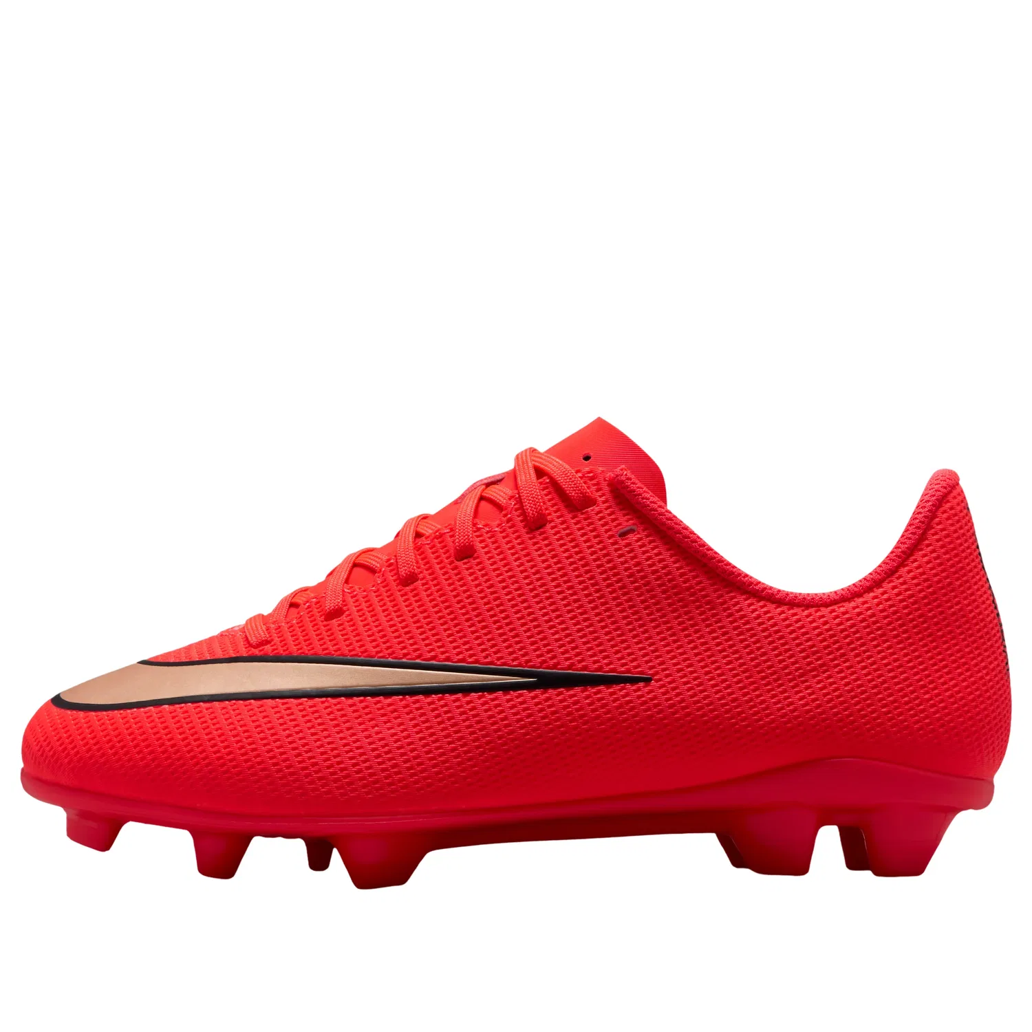 Детские кроссовки с синтетическим верхом Jr. Mercurial Vapor 17 Club 'Bright Crimson Blur' Nike, Bright Crimson/Blur