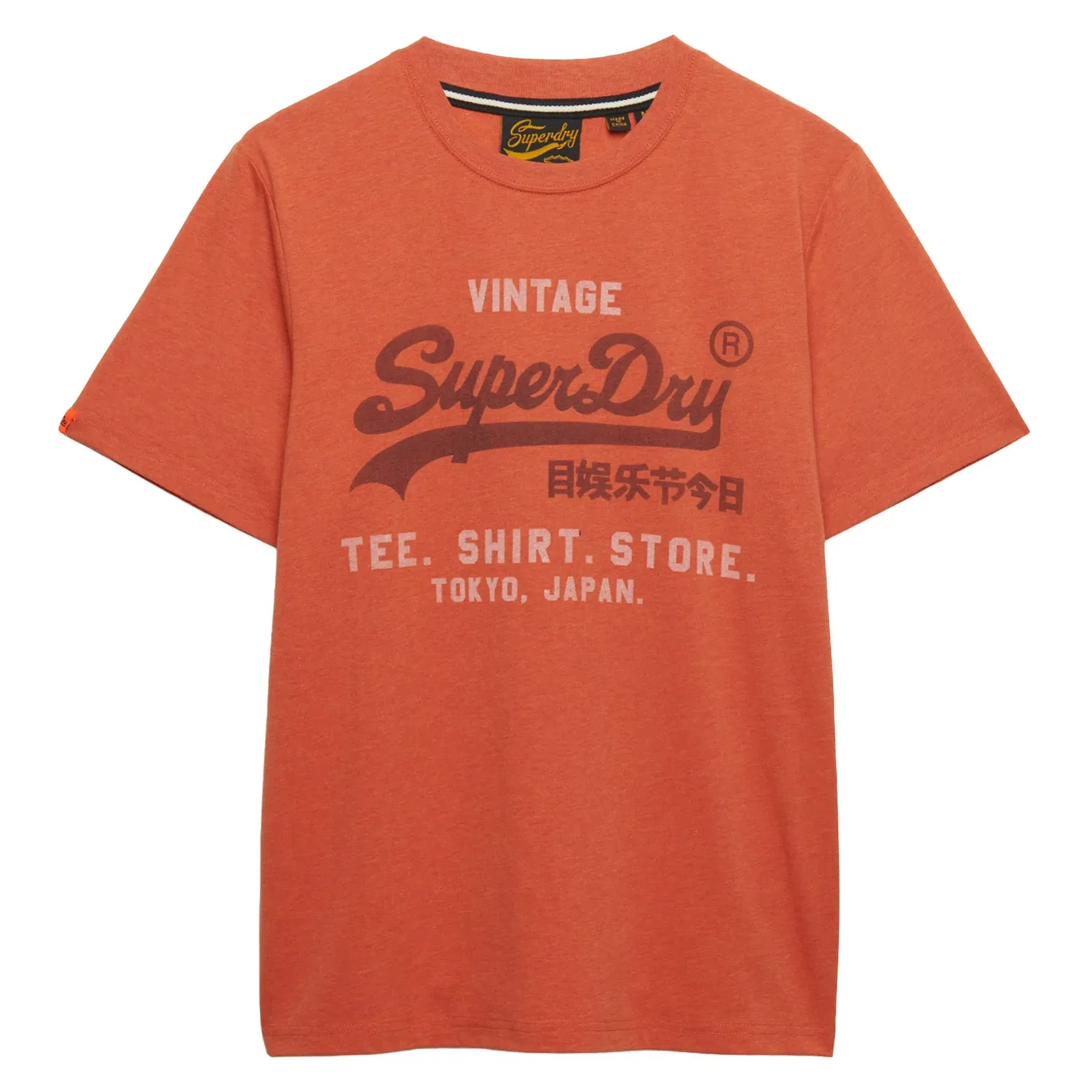 Футболка с логотипом Superdry, красный