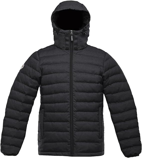 

Пуховик Triple F.A.T. Goose Men's Logan With Hood, темно-серый
