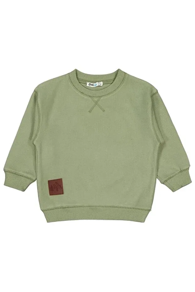 Детские свитшот для мальчиков с длинным рукавом Civil Boys, Soft Khaki