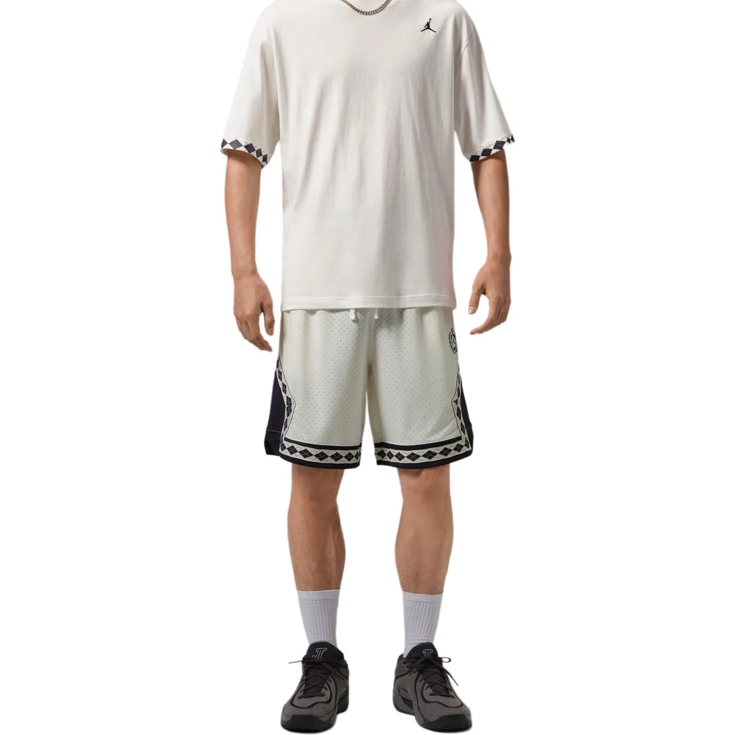 Мужские быстросохнущие брюки с принтом Dri FIT Diamond Jordan — фото 3