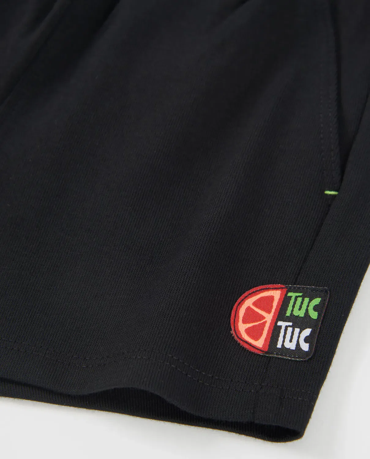 Детские шорты для мальчиков с контрастным шнурком Tuc tuc, Negro — фото 4