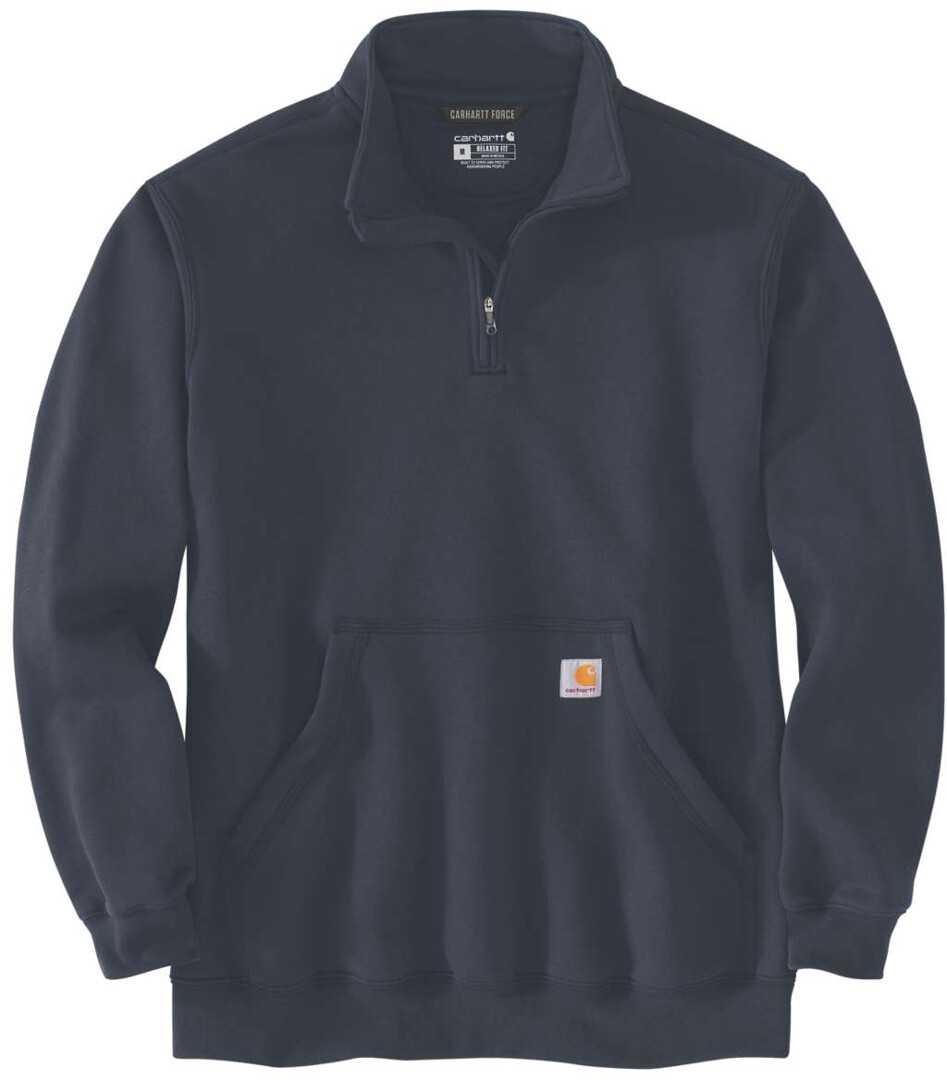 

Толстовка Carhartt Quarter-Zip, темно-синий