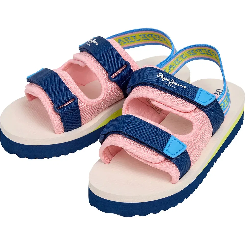 Шлепанцы Pool Bold Pepe Jeans, розовый — фото 3