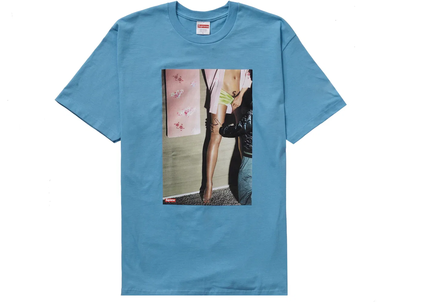 Мужская футболка Supreme Tee, Light Slate