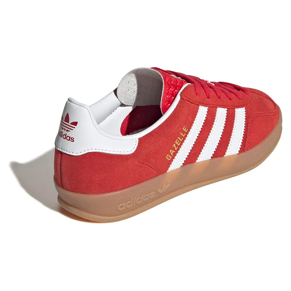 Кроссовки Gazelle Indoor Adidas Originals, красный — фото 4