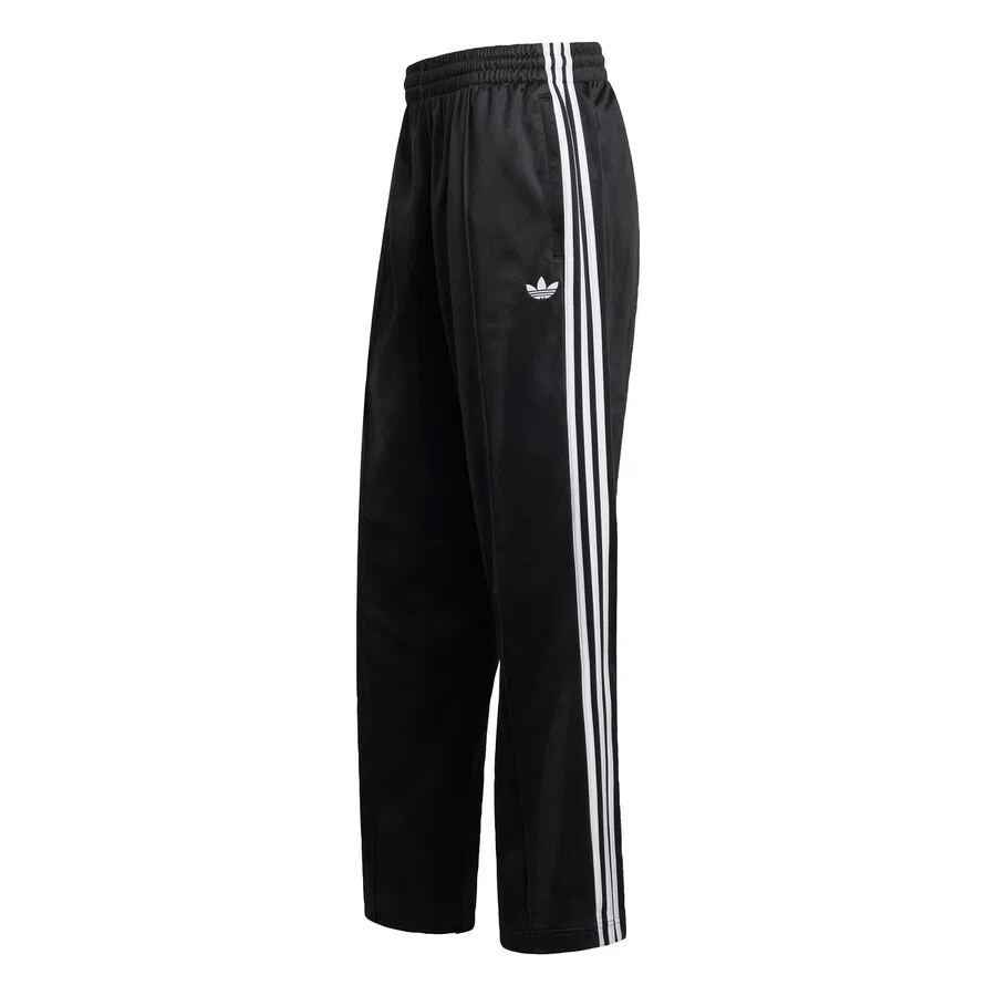 Спортивные брюки свободного кроя ADIDAS ORIGINALS черного цвета