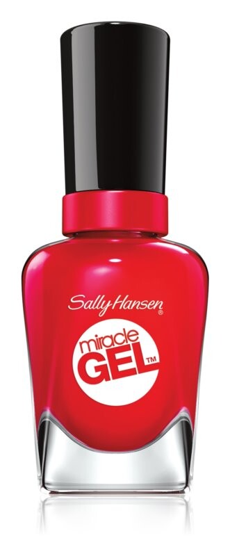 

Покрытие ногтей гель-лаком без использования УФ/LED лампы Sally Hansen Miracle Gel™, оттенок 470 Red Eye 14,7 мл