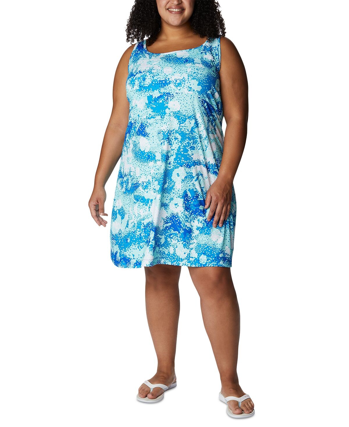 

Платье pfg plus size с активным принтом freezer iii Columbia, мульти