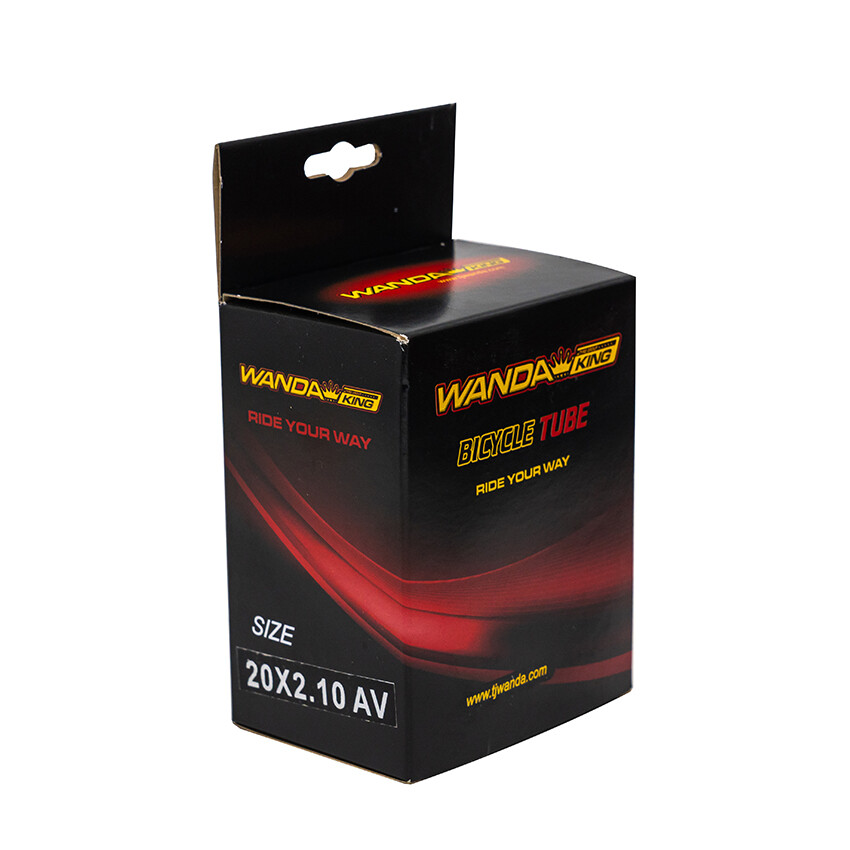 

Велосипедная камера Wanda 20х2.10 AV 33 mm, черный