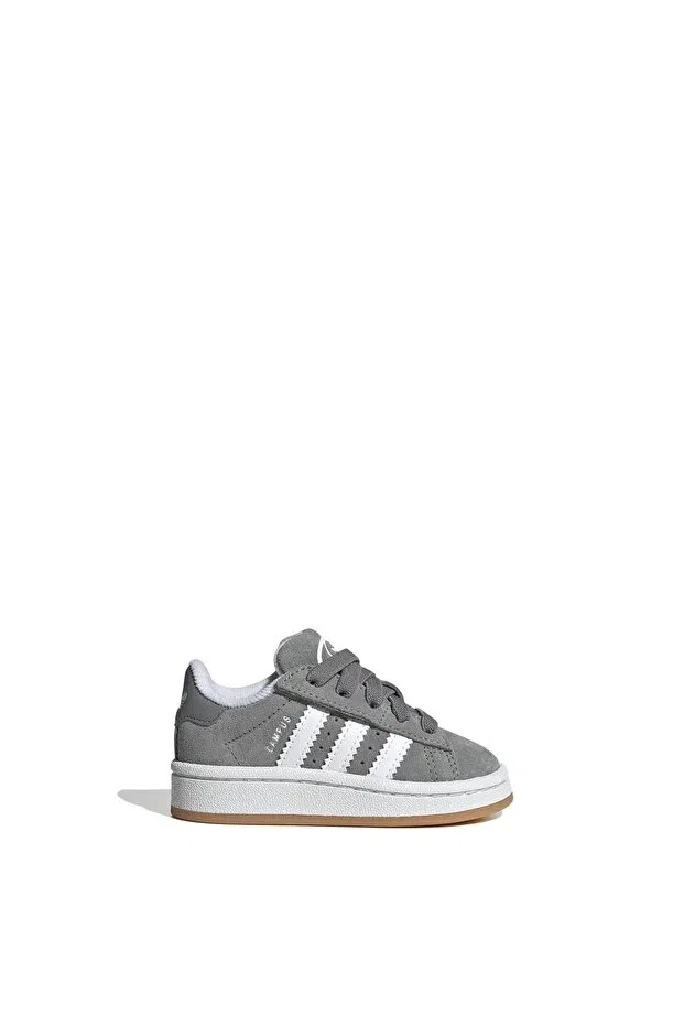 Детские кроссовки для девочек с led-подсветкой Campus 00s cf el i unisex baby sneaker ji4334 Adidas, Gray — фото 3