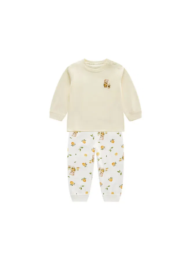 Комплект пижамы с длинным рукавом Labi Baby, бежевый