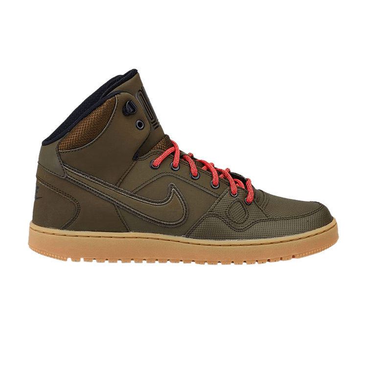 

Кроссовки BAPE Son of Force Mid Winter 'Dark Loden', зеленый