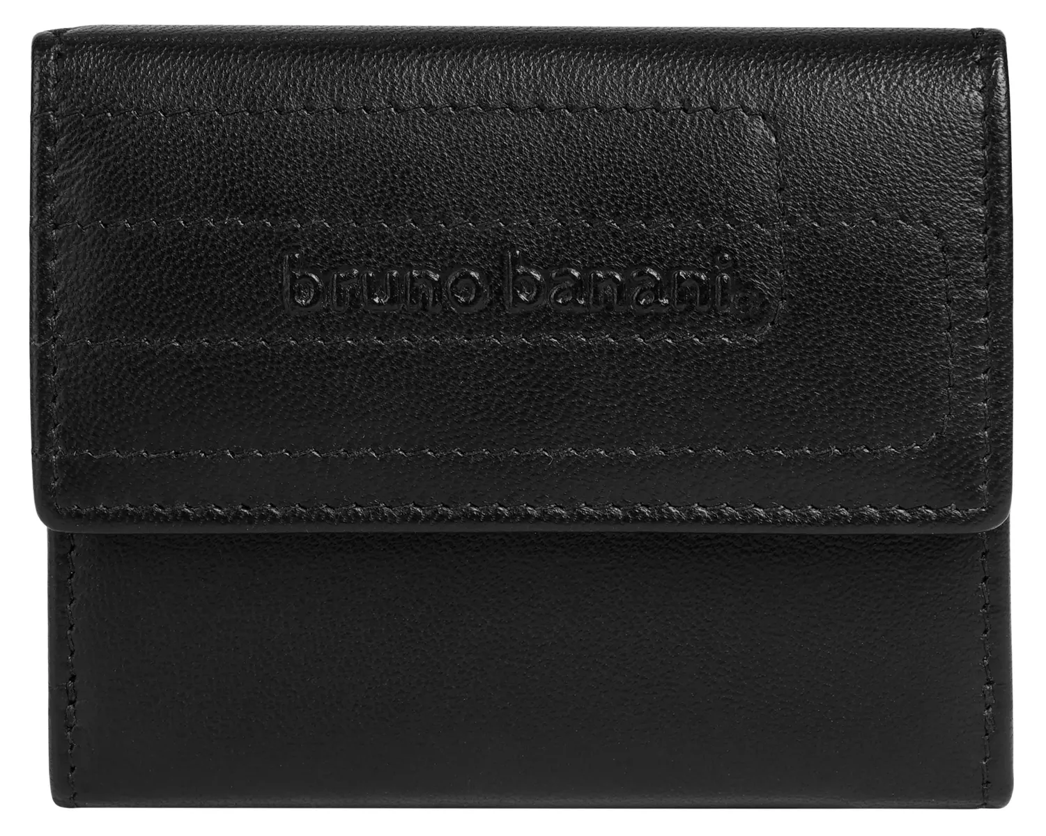 

Кошелек Bruno Banani, натуральная кожа, черный