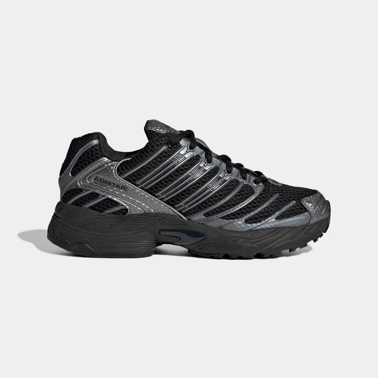 Детские кроссовки с сетчатым верхом Adidas Originals ADISTAR CONTROL 3, Core Black/Iron Metallic/Ftwr White — фото 2