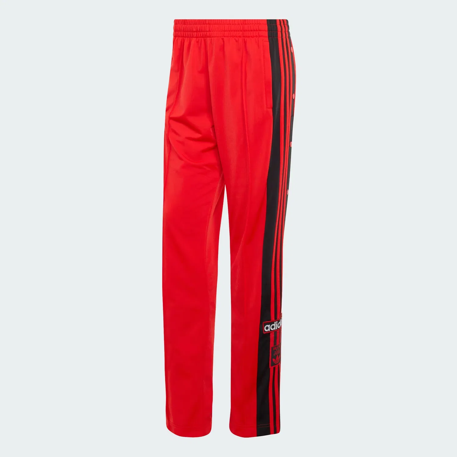 Женские спортивные брюки свободного кроя Adibreak Adidas Originals, красно-черный — фото 4