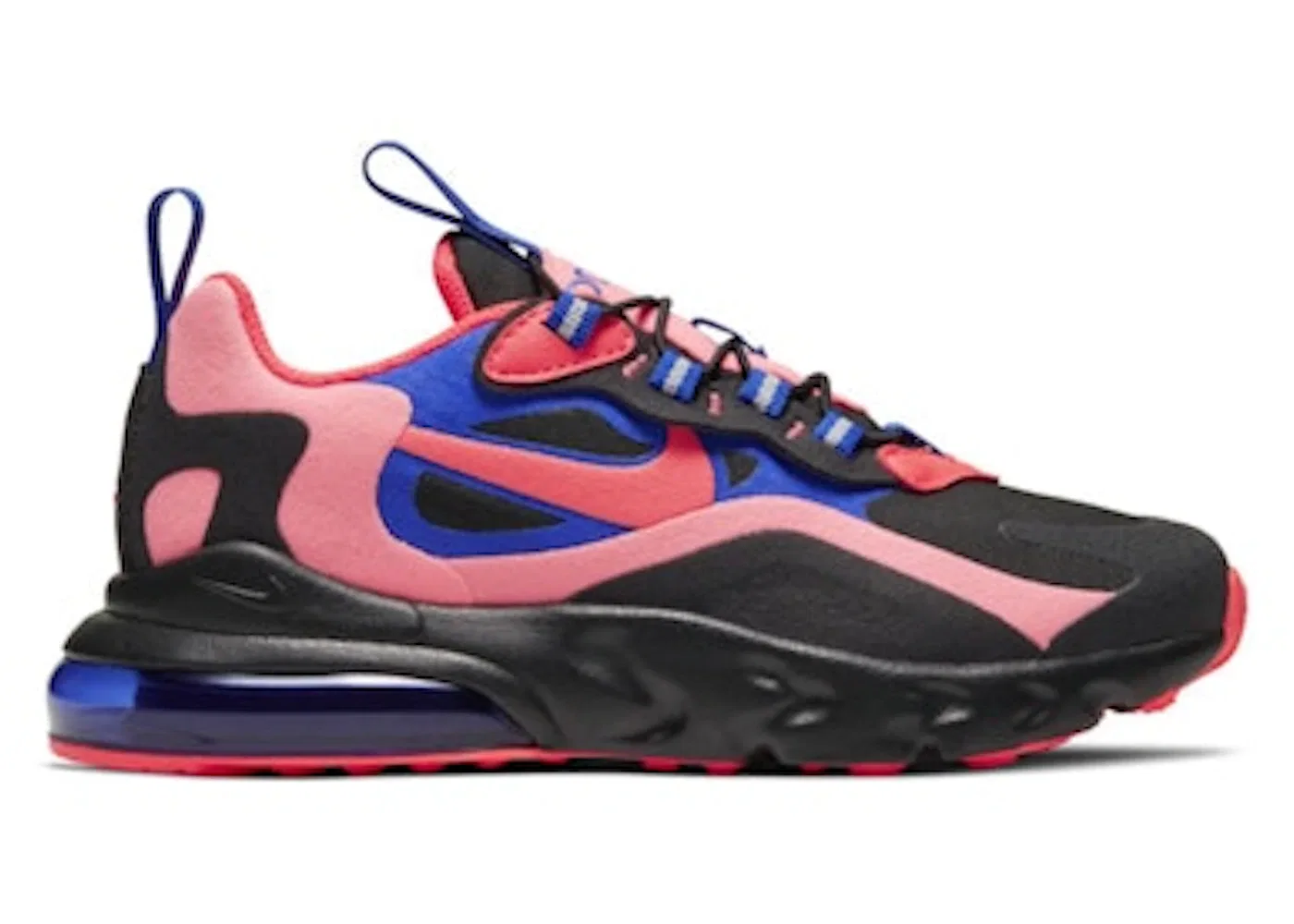 Детские кроссовки Lifestyle Nike Air Max 270 RT, Black/Racer Blue/Sunset Pulse/Flash Crimson