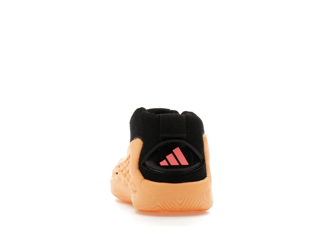 Детские кроссовки для мальчиков без шнуровки с дизайном With Love Adidas, Acid Orange Core Black Acid Red — фото 4