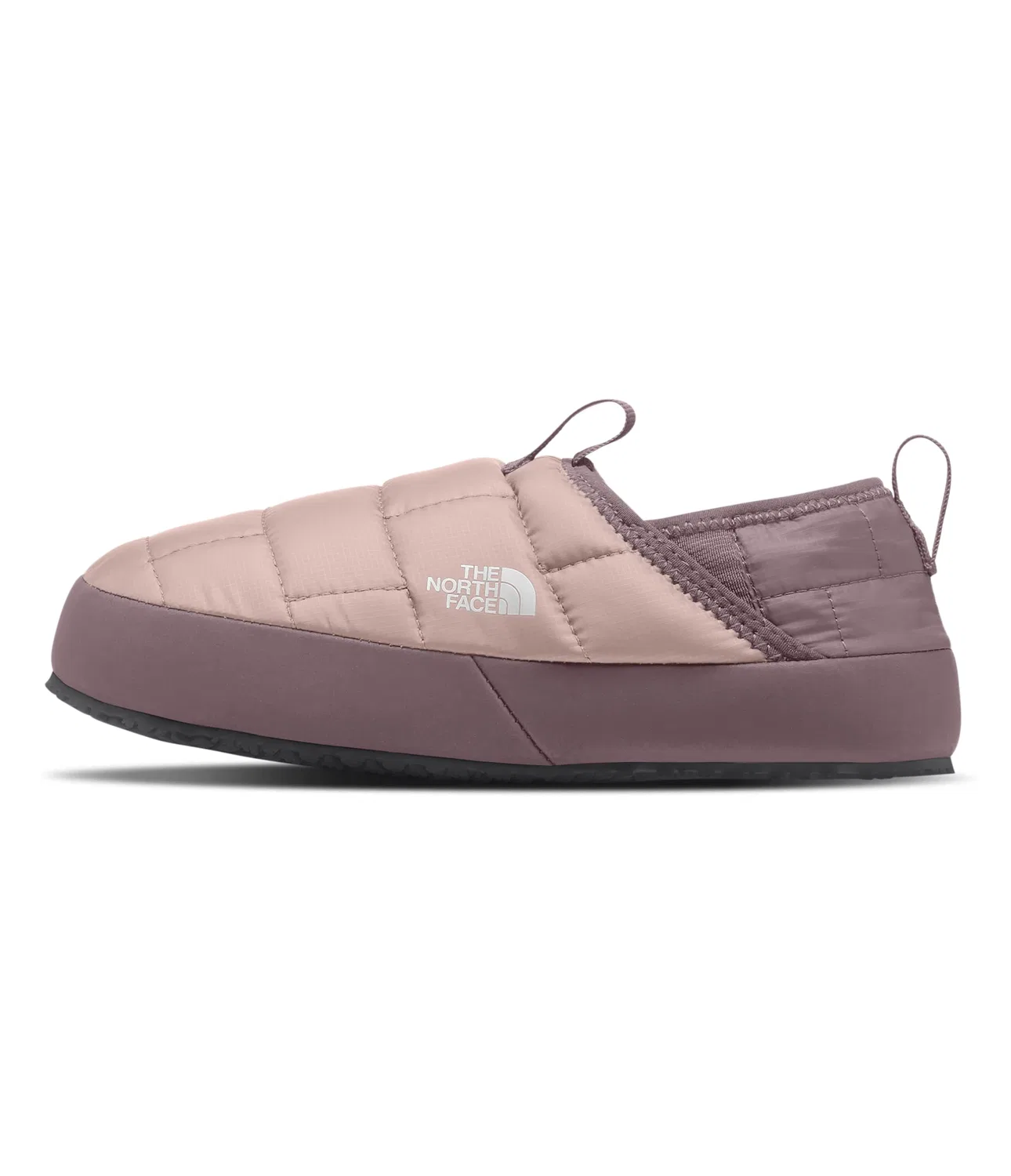 Детские тапочки для мальчиков ThermoBall Traction Mule II The North Face, Pink Moss Fawn Grey