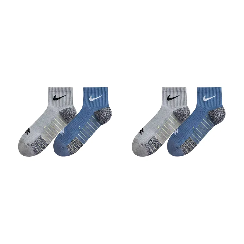 Носки для подростков, 2 пары, Nike, Rock Ridge Gray/Dark Blue