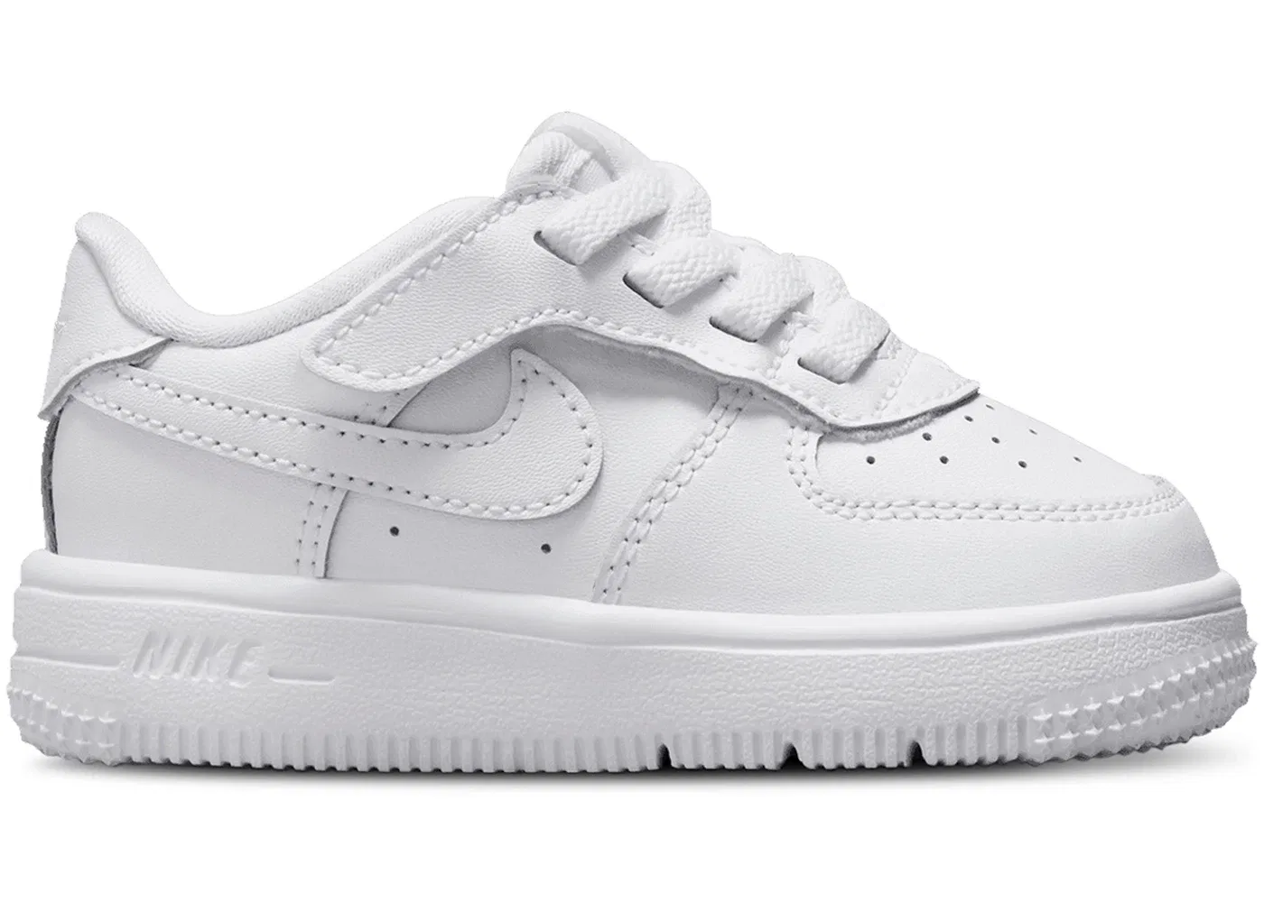Детские кроссовки Lifestyle с липучками Nike Force 1 Low EasyOn, White/White/White