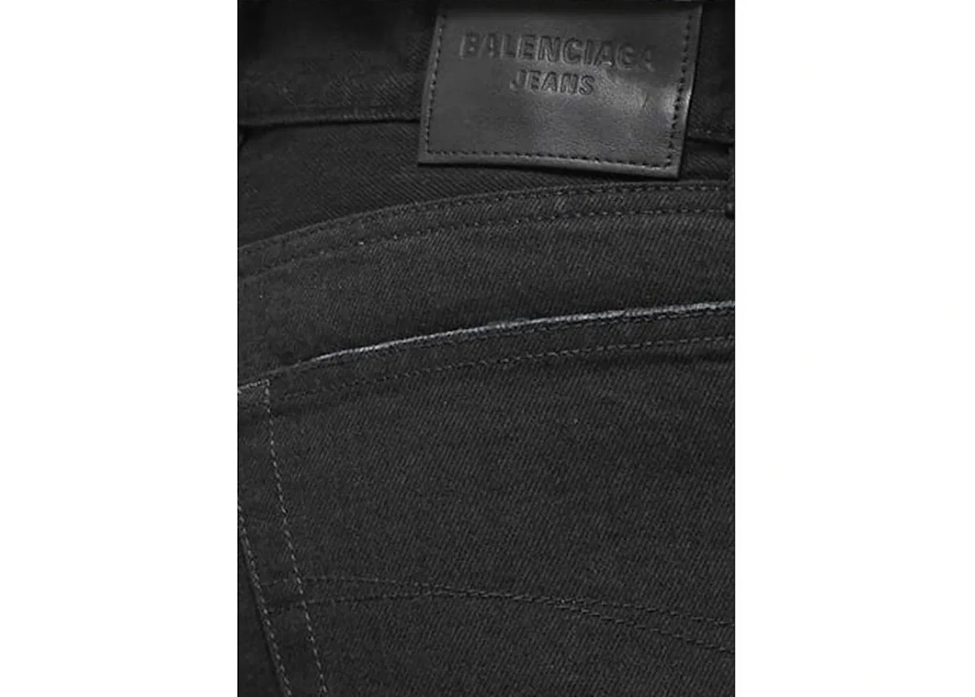 Мужские джинсы Slim Fit Balenciaga, Black — фото 2