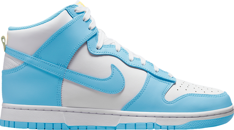 Кроссовки Nike Dunk High 'Blue Chill', синий - фото