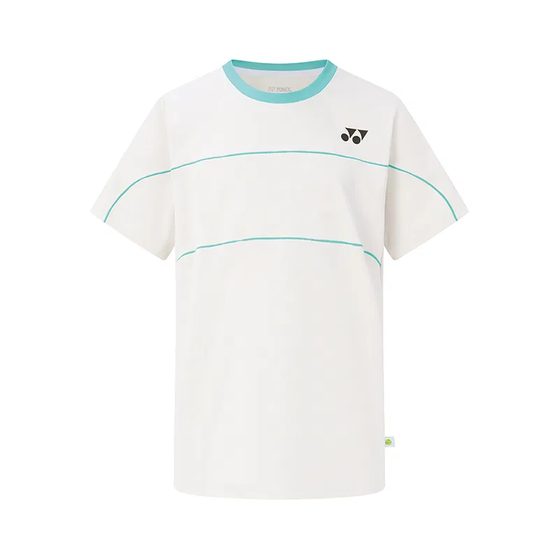Детская футболка с круглым вырезом YONEX, Ivory White