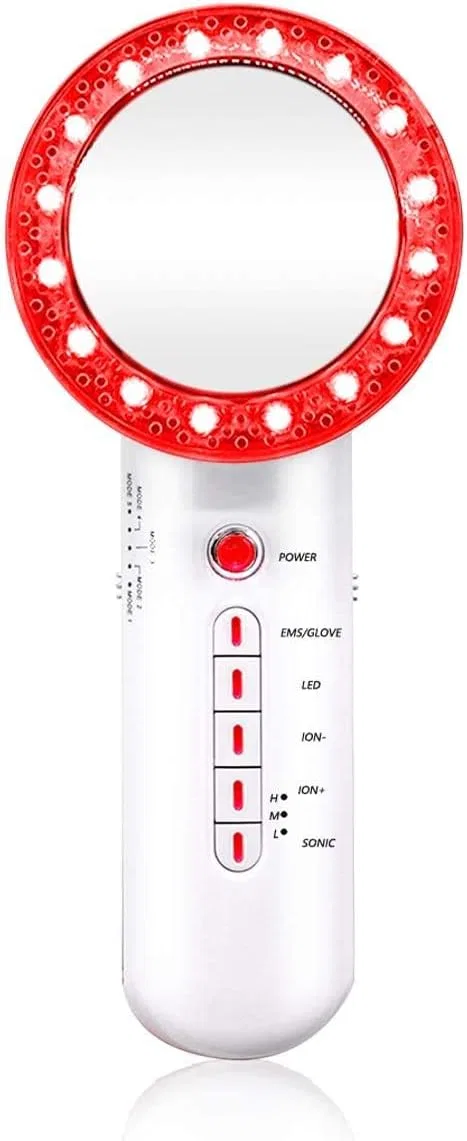 Массажер для тела 6-в-1 LonVe, Blue Red Light EMS, жиросжигающий