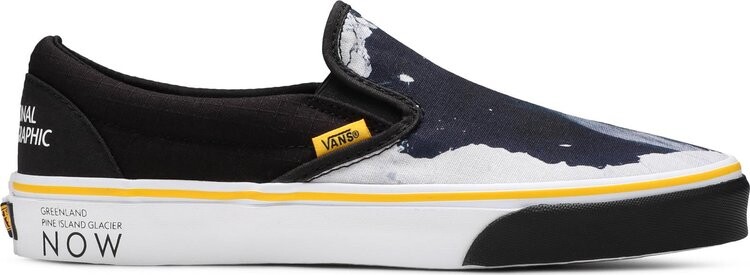 

Кеды Vans National Geographic x Classic Slip-On Then Now Glacier, черный