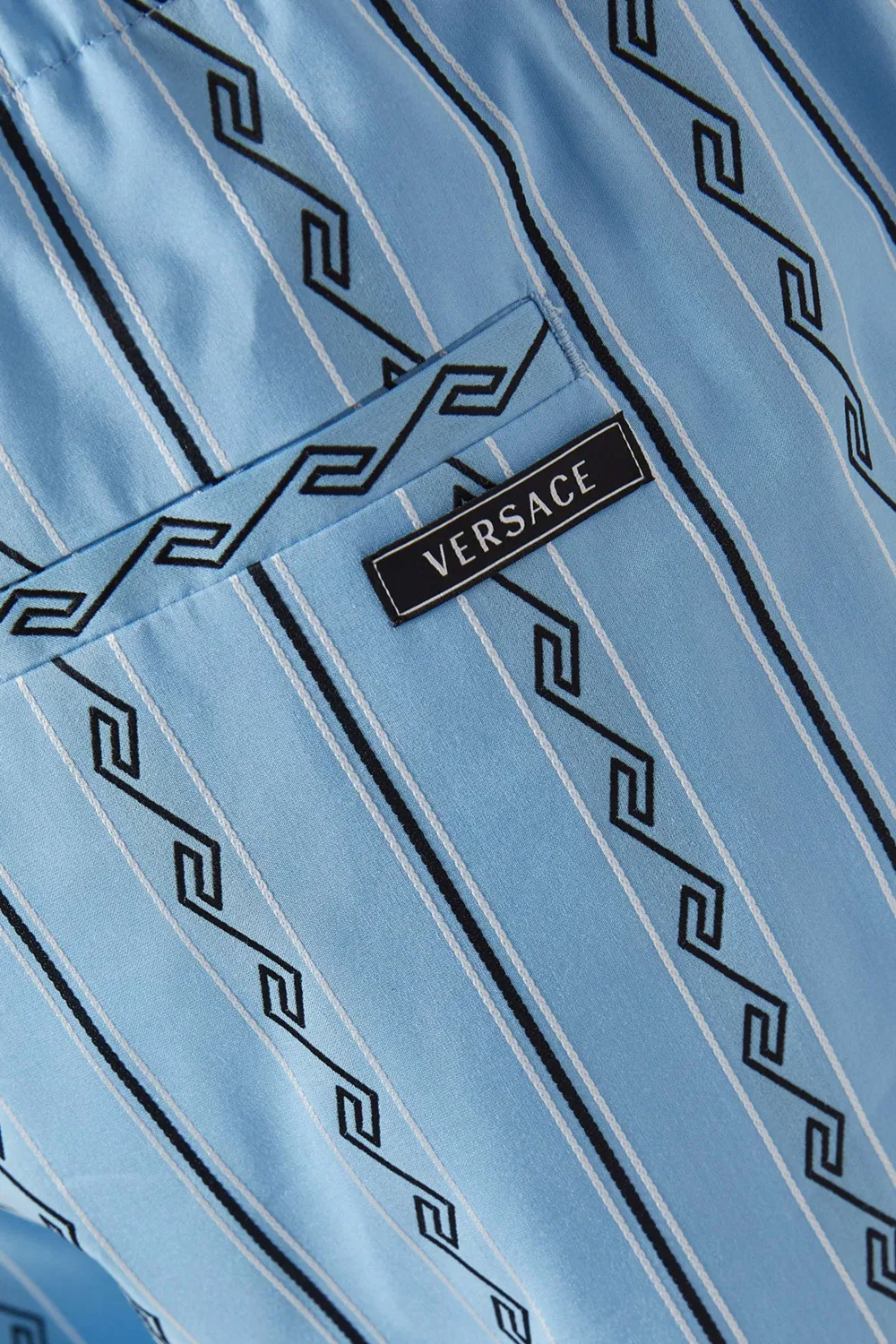 Шорты с узором Greca Versace — фото 4