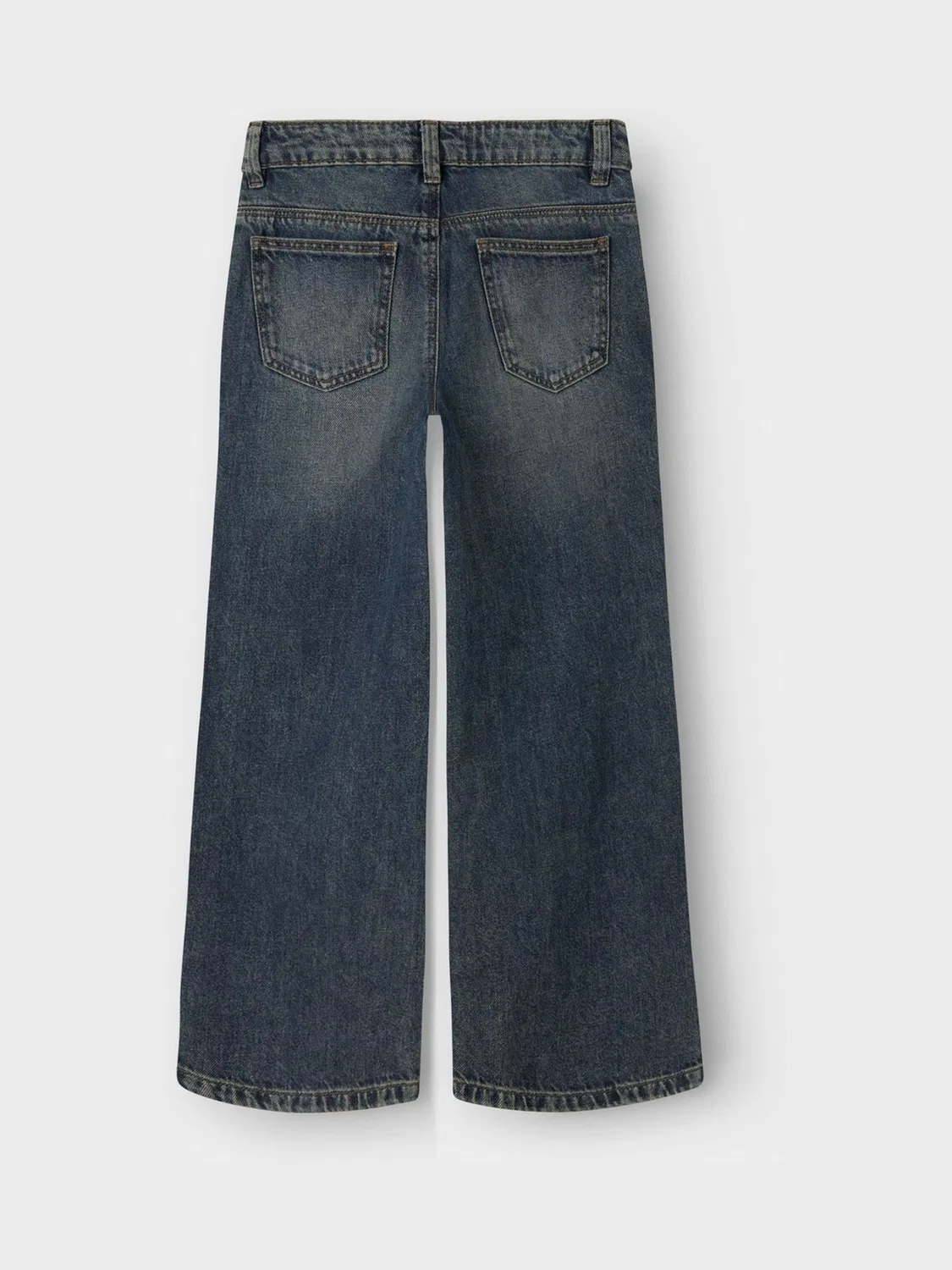 Широкие брюки, Wide Leg Jeans Name It, Vintage Blue — фото 4