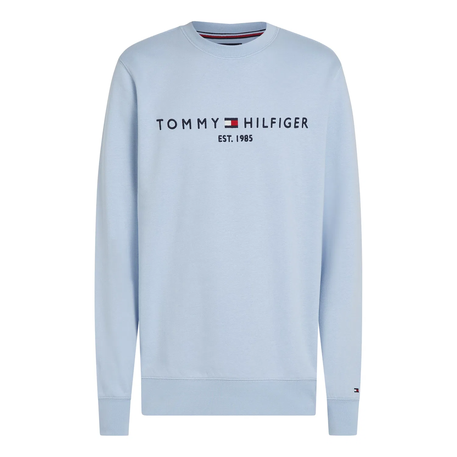 Мужской свитшот с логотипом Tommy Hilfiger, Breezy Blue — фото 3
