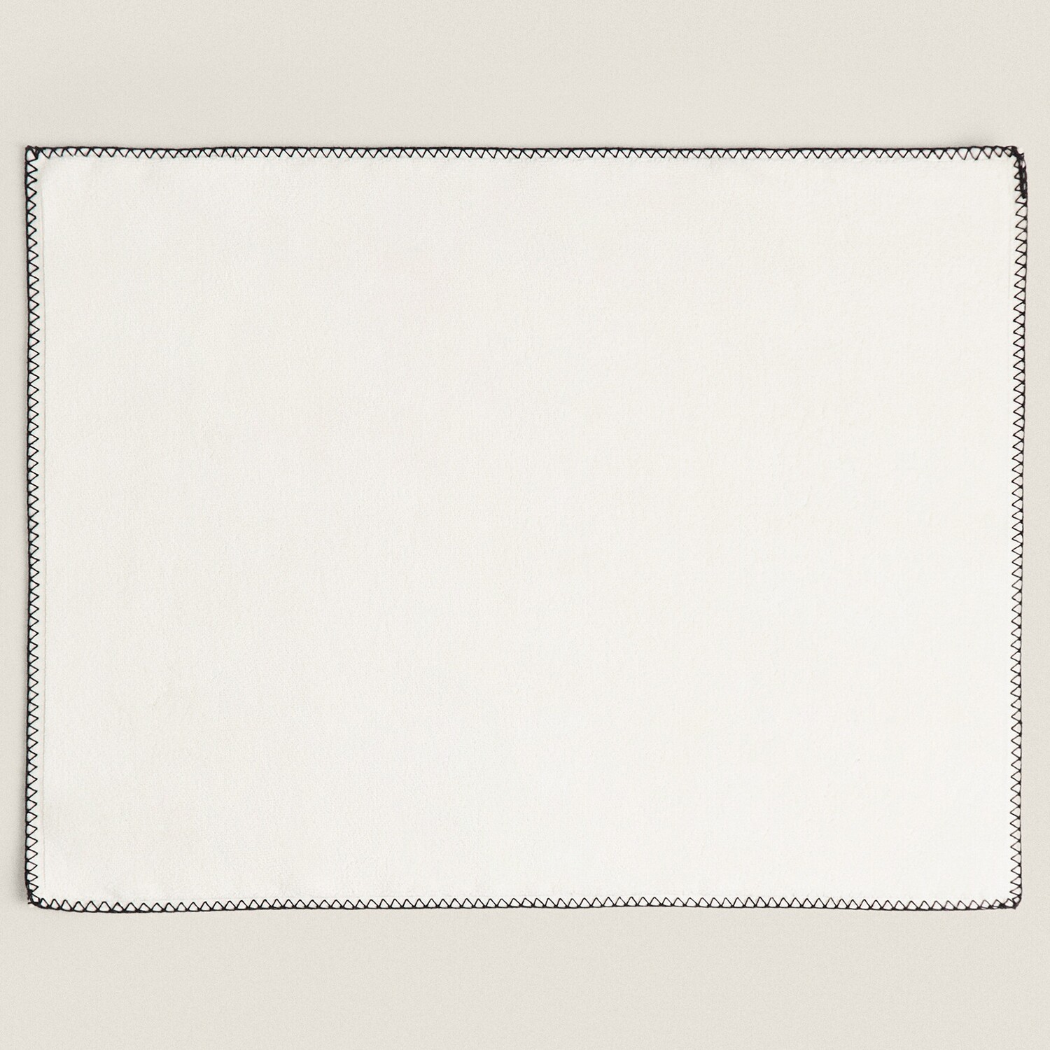 

Коврик для ванной Zara Home With Contrast Topstitching, белый