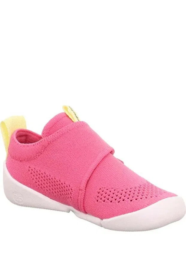 Детские повседневные туфли для девочек на плоской подошве Superfit, Pink — фото 4