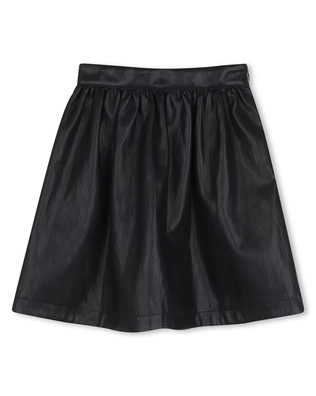 Детская юбка для девочек из кожзаменителя DKNY, Negro — фото 3