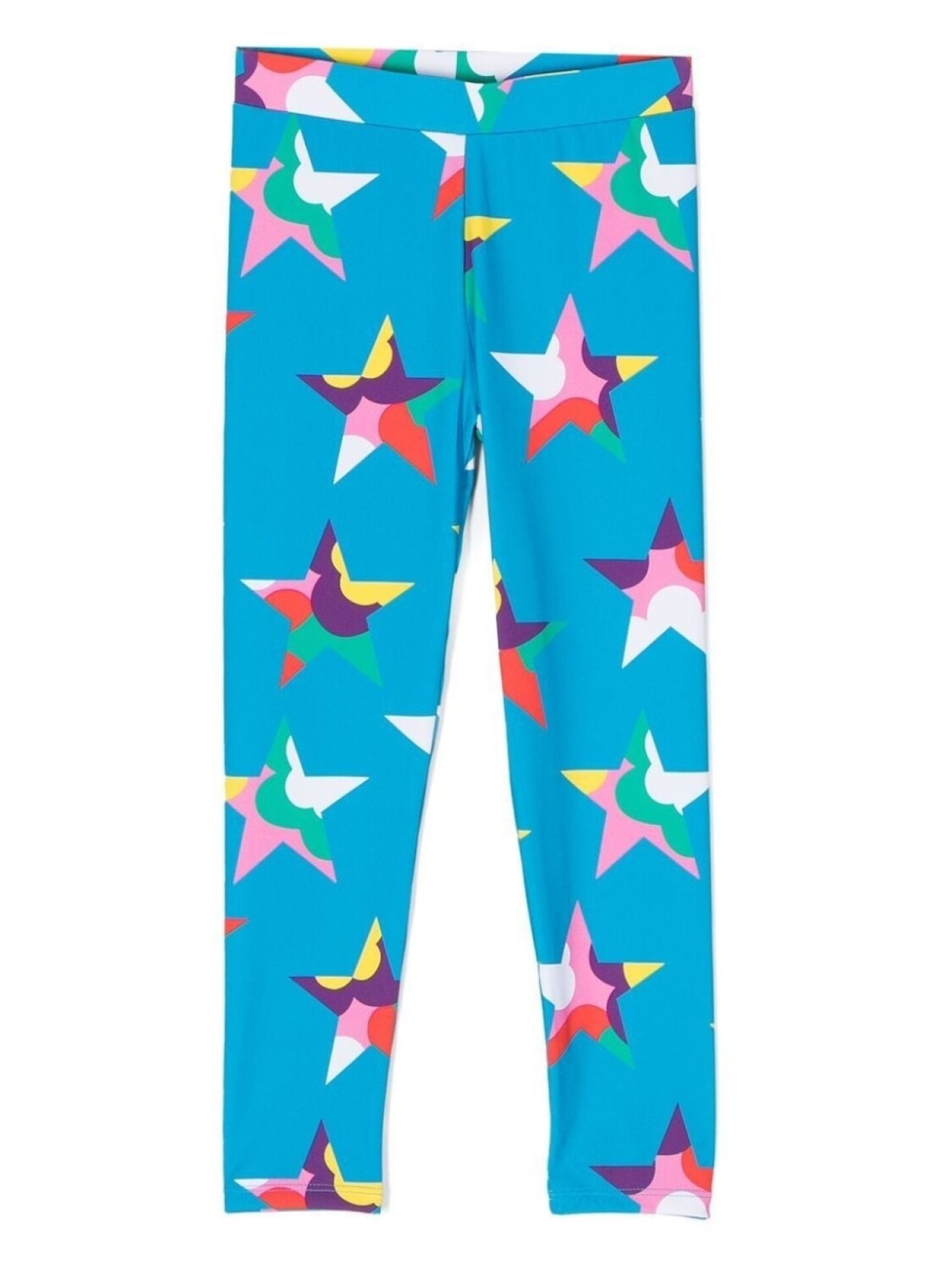 

Stella McCartney Kids легинсы с принтом, синий