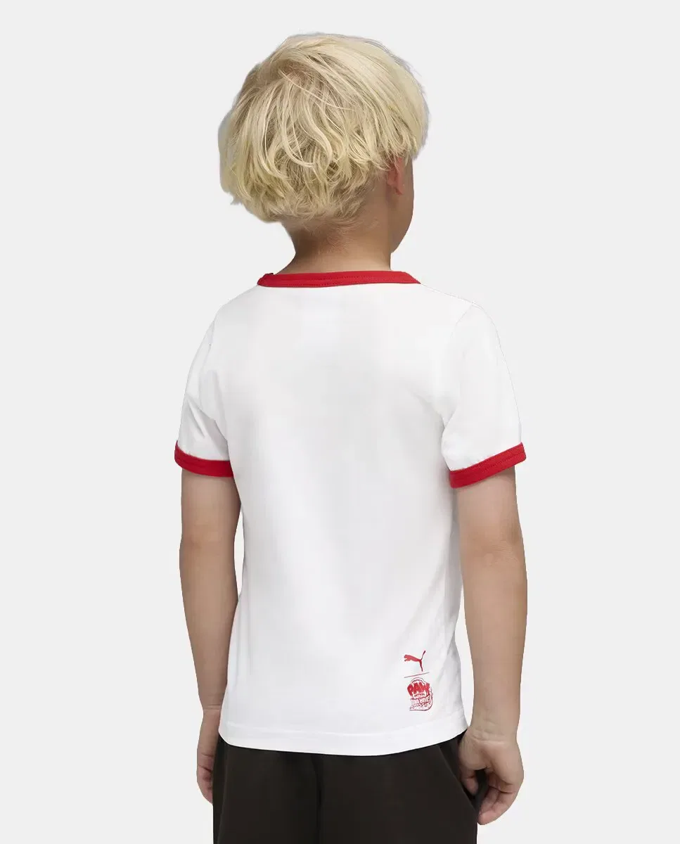 Детская футболка для мальчиков с принтом PAW PATROL Ringer Puma, Белый — фото 2