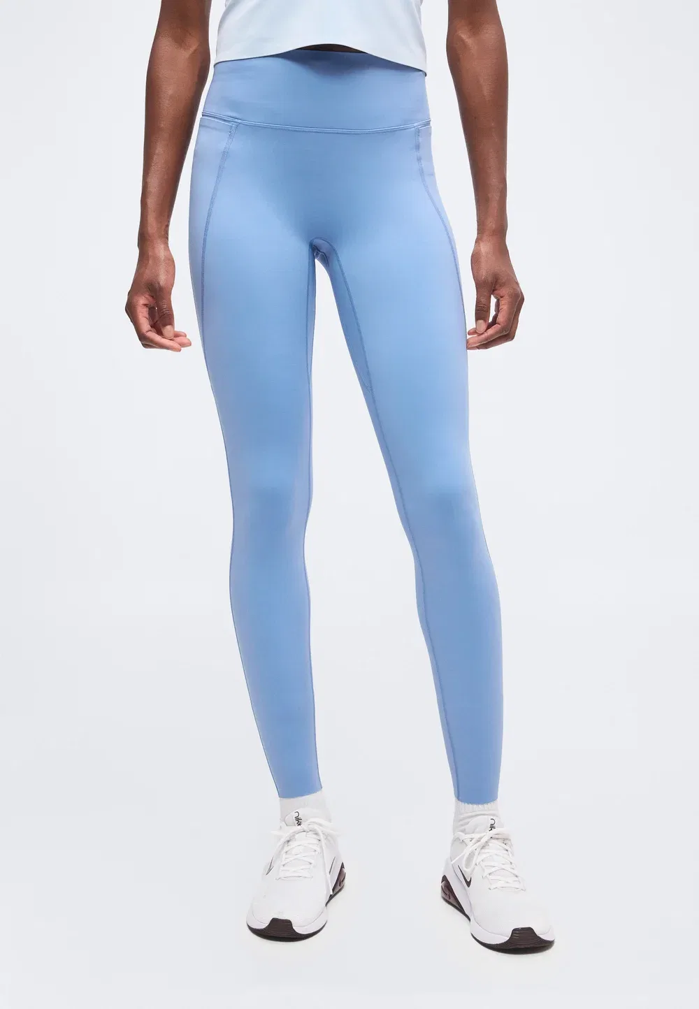 W nk df universa hr pkt tght - леггинсы Nike Performance, Work Blue/New Slate