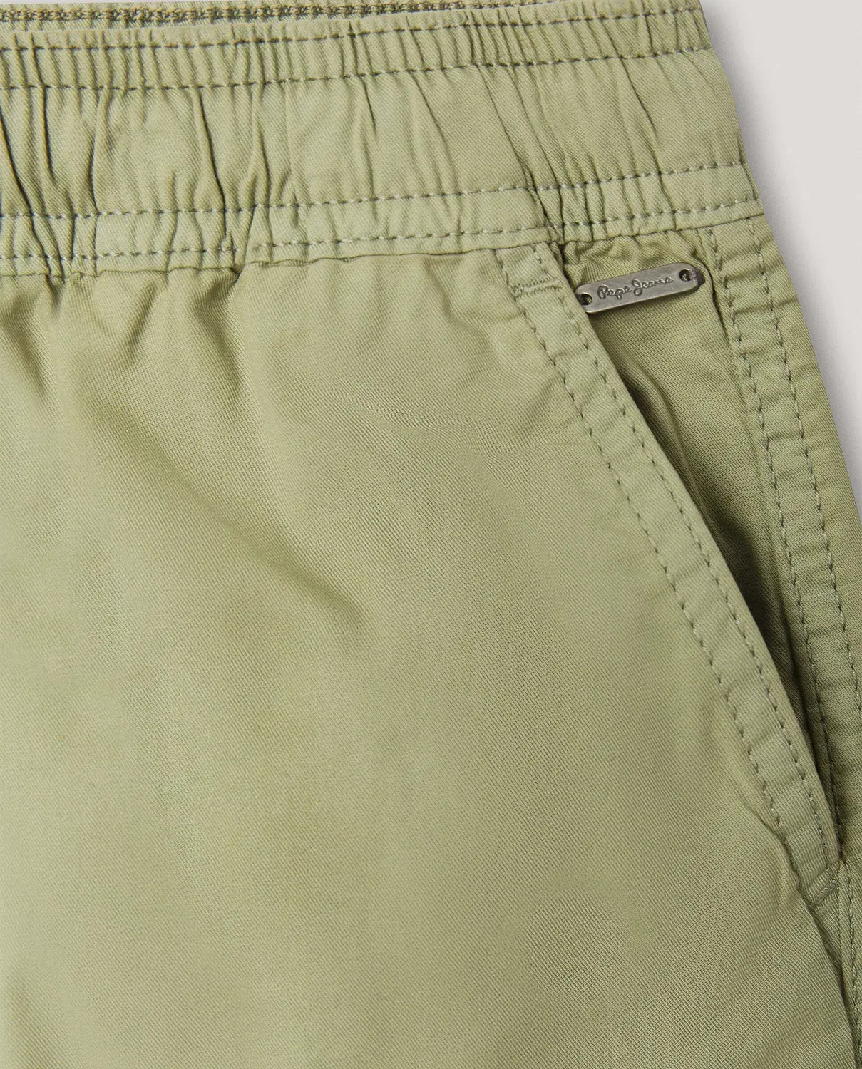 Детские шорты для мальчиков хлопковые Stephen Pepe Jeans, Verde Militar — фото 3