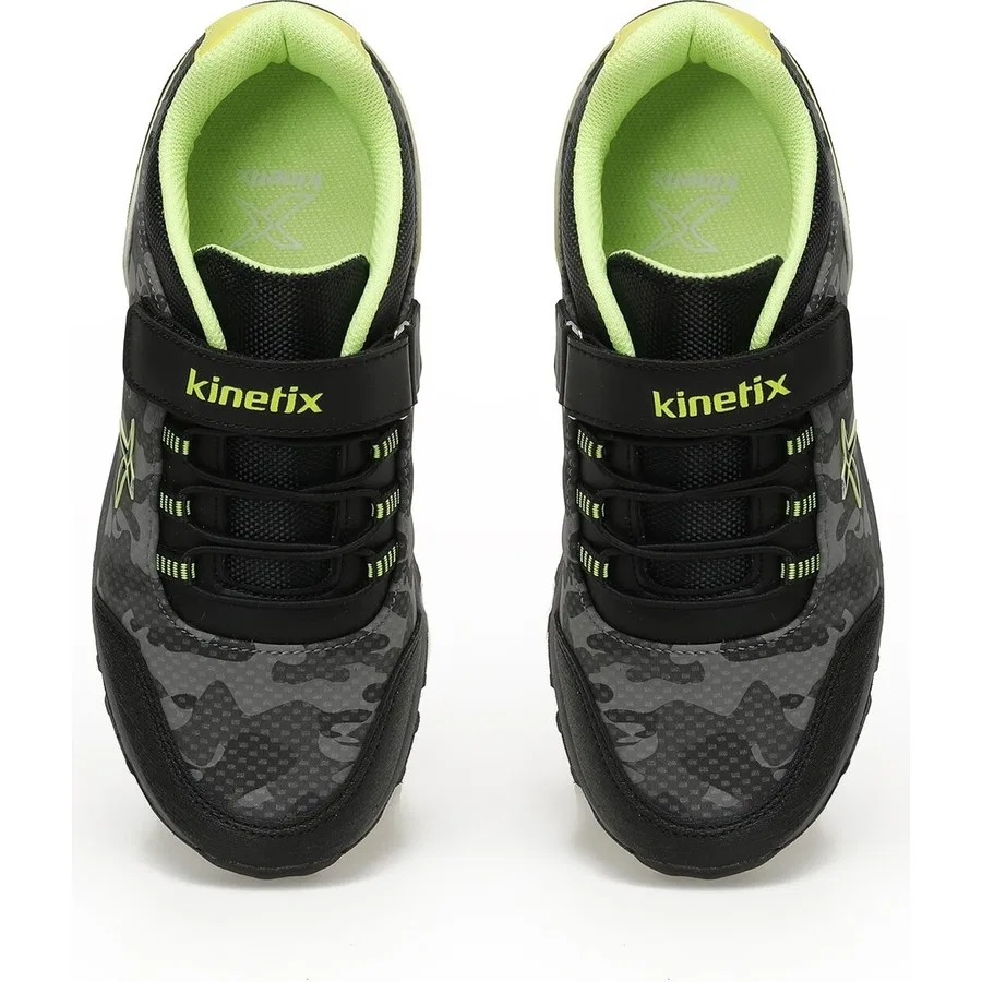 Детские кроссовки с камуфляжным принтом Kinetix Roha Camo Mid 3pr, Черный — фото 4