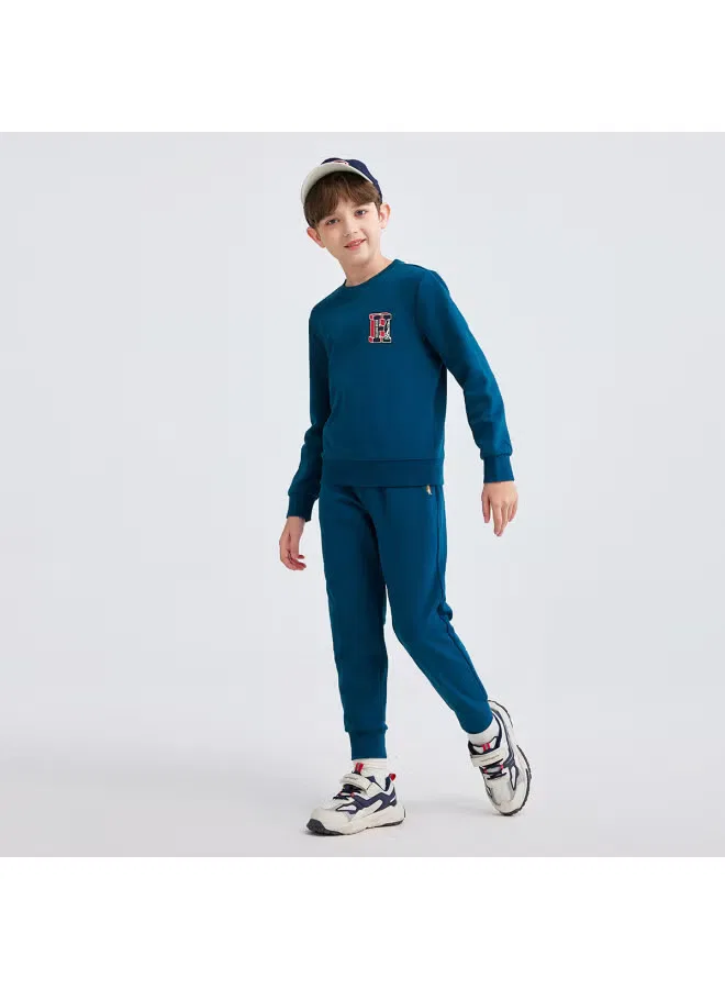 Комплект детской спортивной одежды с худи и штанами Hush Puppies — фото 3