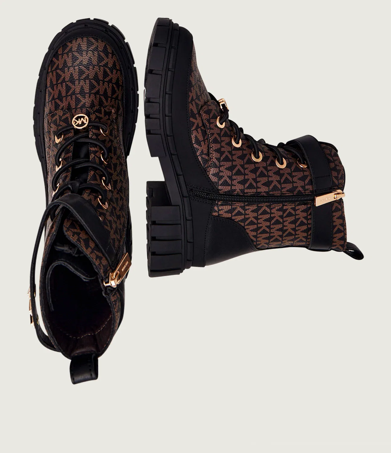 Ботильоны Blake MK Michael Kors Kids, Marrone — фото 4