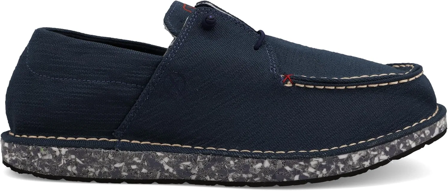 Мужские лодочные туфли Twisted X Circular Project, Navy — фото 4