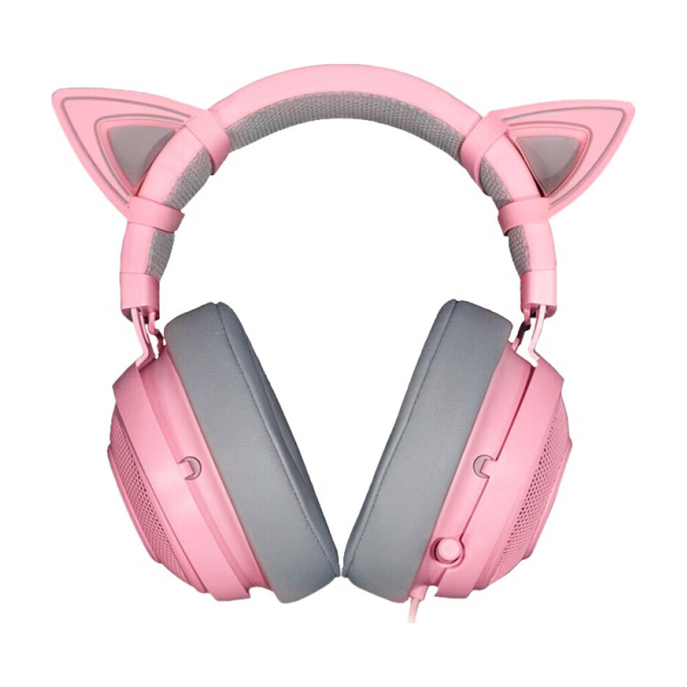 

Проводная гарнитура Razer Kraken Quartz Edition Kitty Ears, розовый