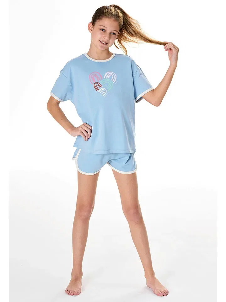 Пижама детская Schiesser, голубой
